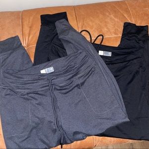 LOLE grey and black lounge pants (2) size L